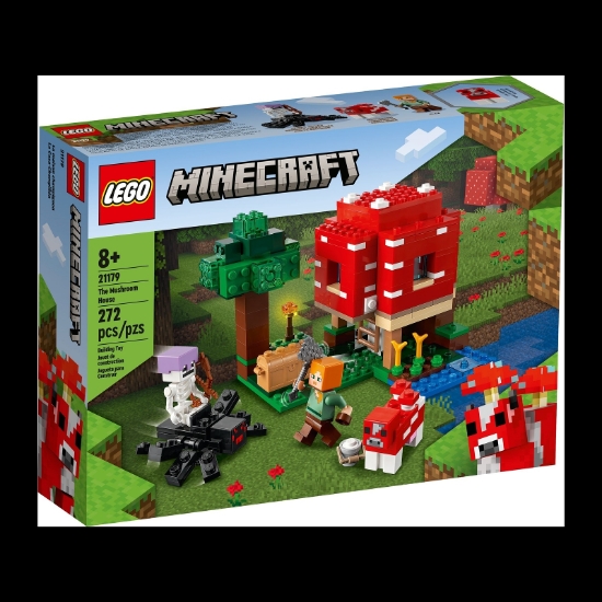 Imagine Lego Minecraft Casa Ciuperca 21179