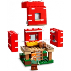 Imagine Lego Minecraft Casa Ciuperca 21179