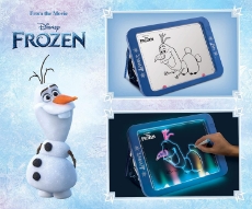 Imagine Tablita Frozen pentru desen cu LED