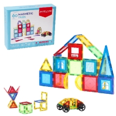 Imagine Set de constructie magnetic 3D - 60 piese