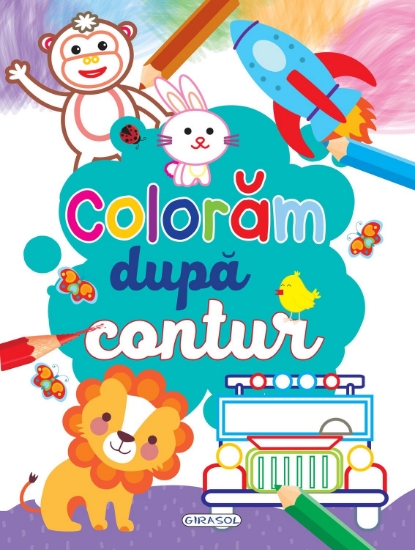 Imagine Coloram dupa contur