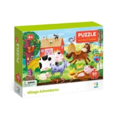 Imagine Puzzle - Peripetii la ferma (60 piese)